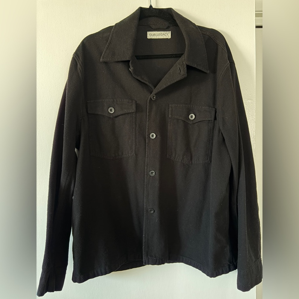 Our Legacy Black Evening Jacket